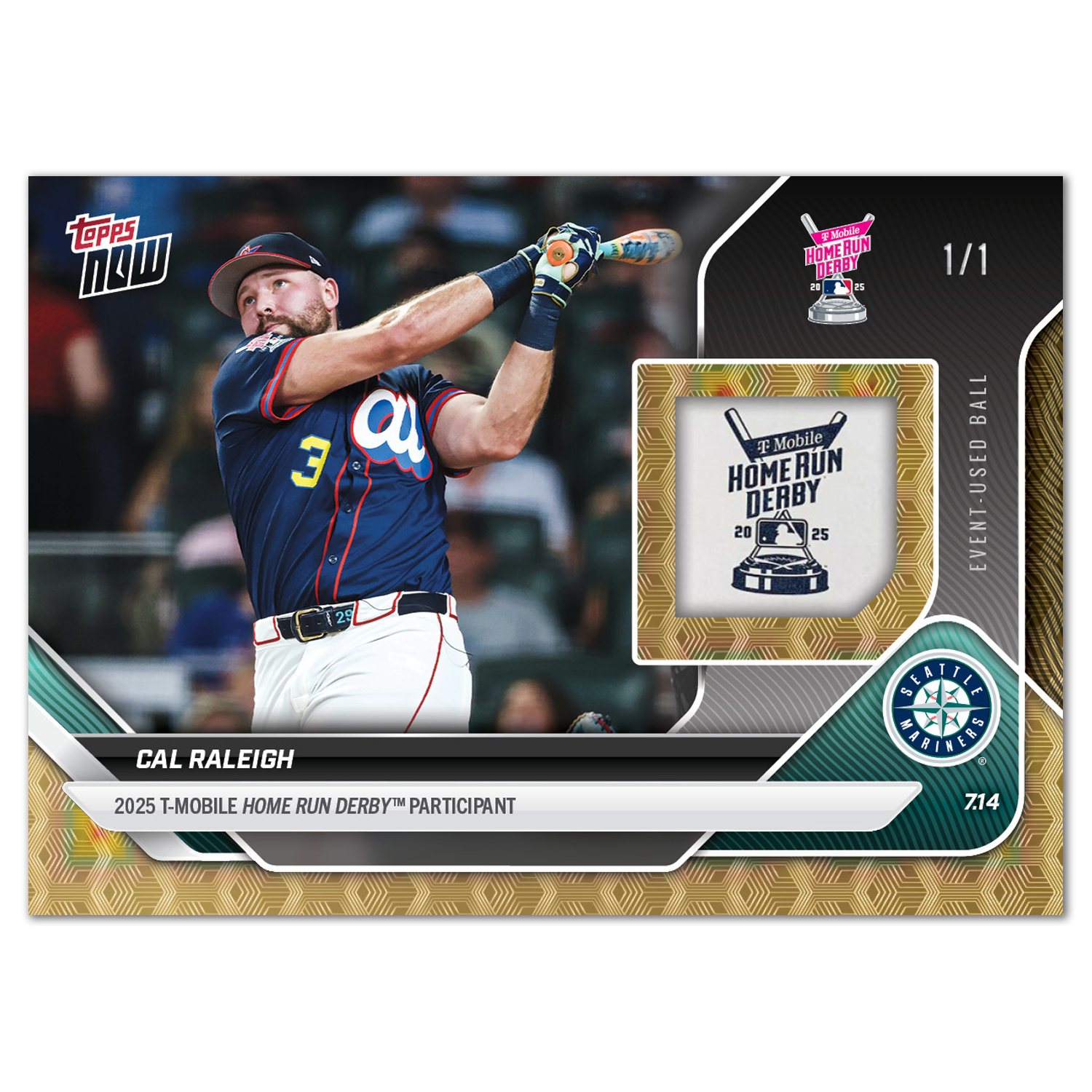 2025 Home Run Derby Set - MLB Topps NOW - 9 Card Set - PR: 3816 - Image 2