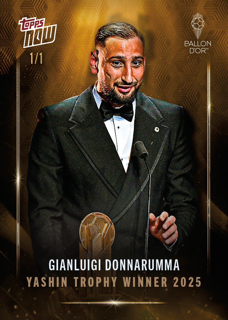 Gianluigi Donnarumma - 2025 Ballon d'Or Topps NOW - Card 5 - LOOK FOR AUTO & RELICS - PR: 739 - Image 7