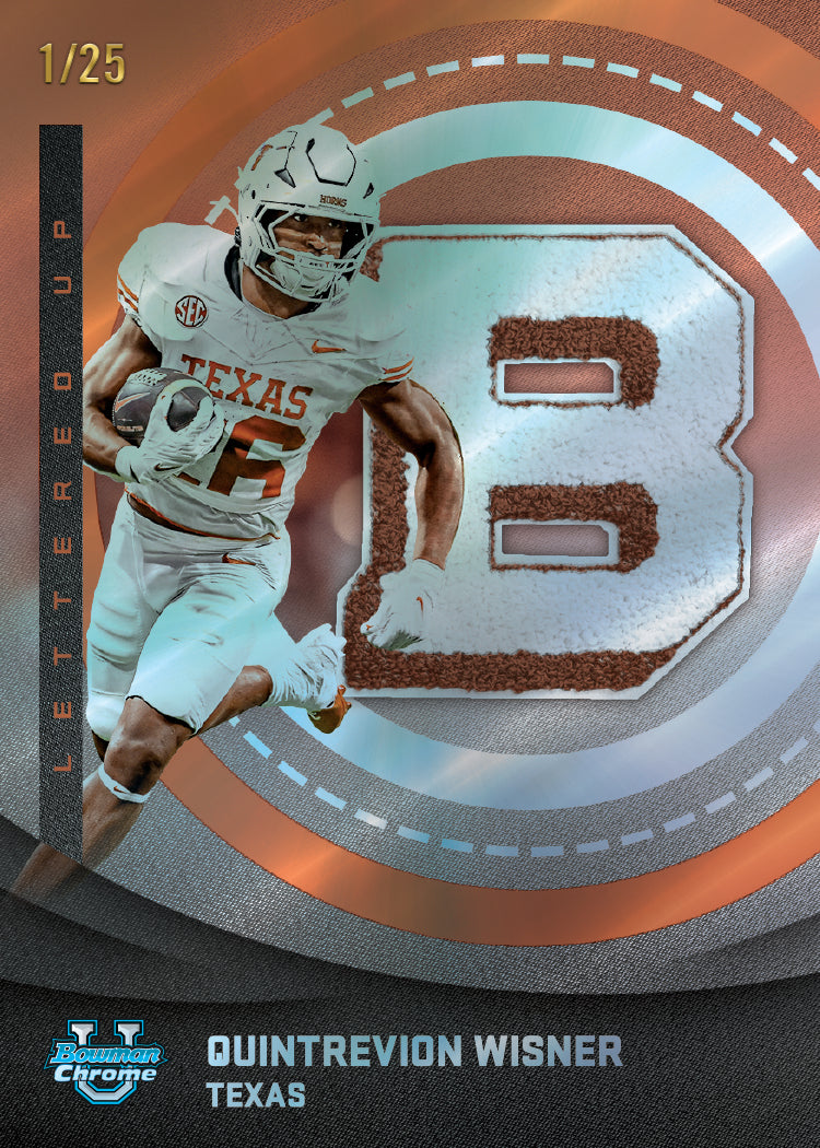 2025 Bowman University Chrome Football - Hobby Jumbo Box - Image 5