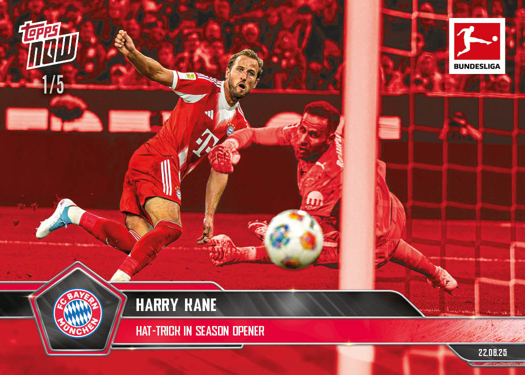 Harry Kane - 2025-26 Bundesliga Topps NOW Card 4 - PR: 424 - Image 3