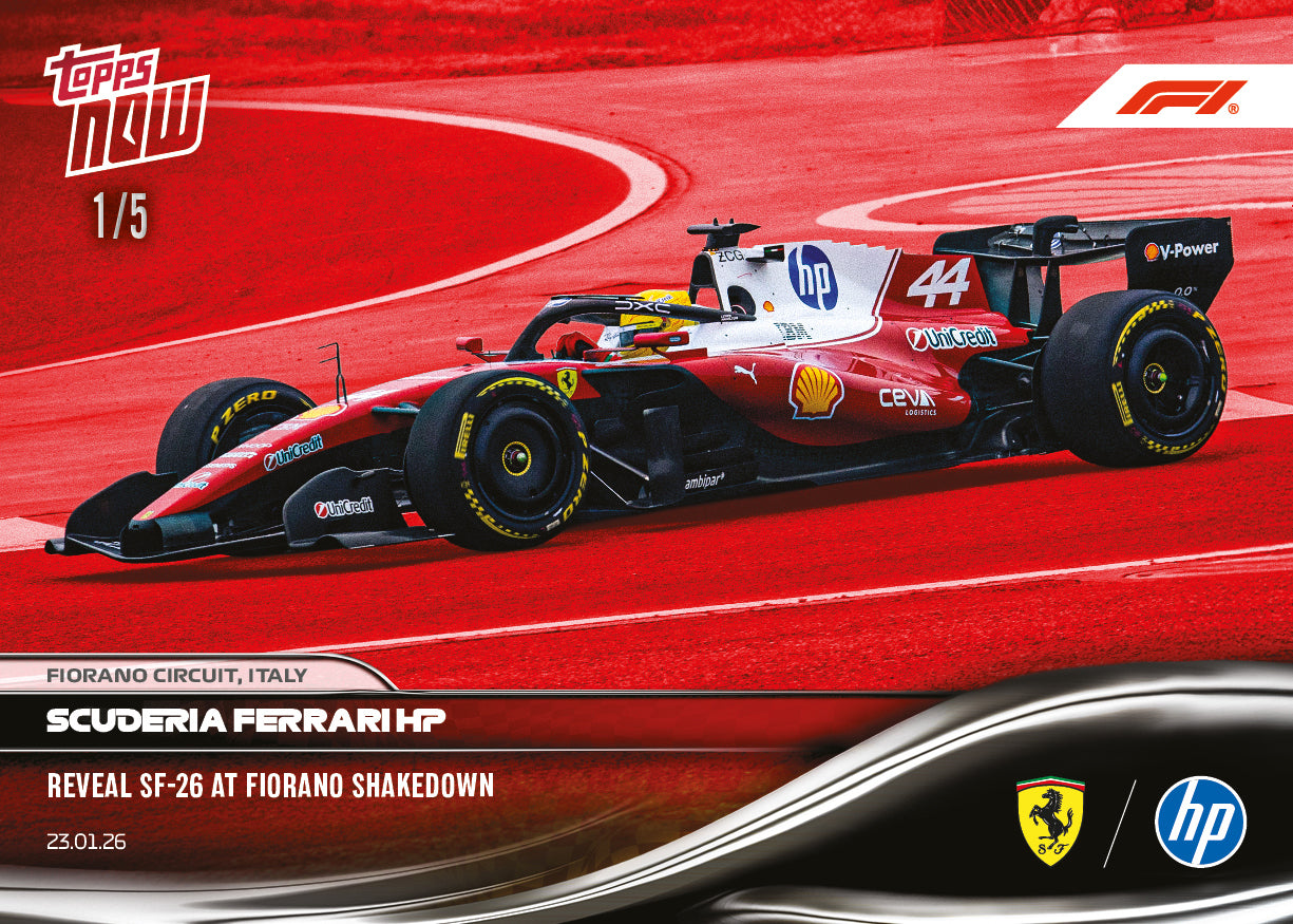 Scuderia Ferrari HP - 2026 Formula 1 Topps NOW - Card 4 - PR: 3226 - Image 3