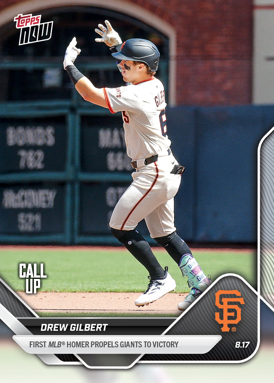 Drew Gilbert - 2025 MLB Topps NOW - Card 567 - PR: 876