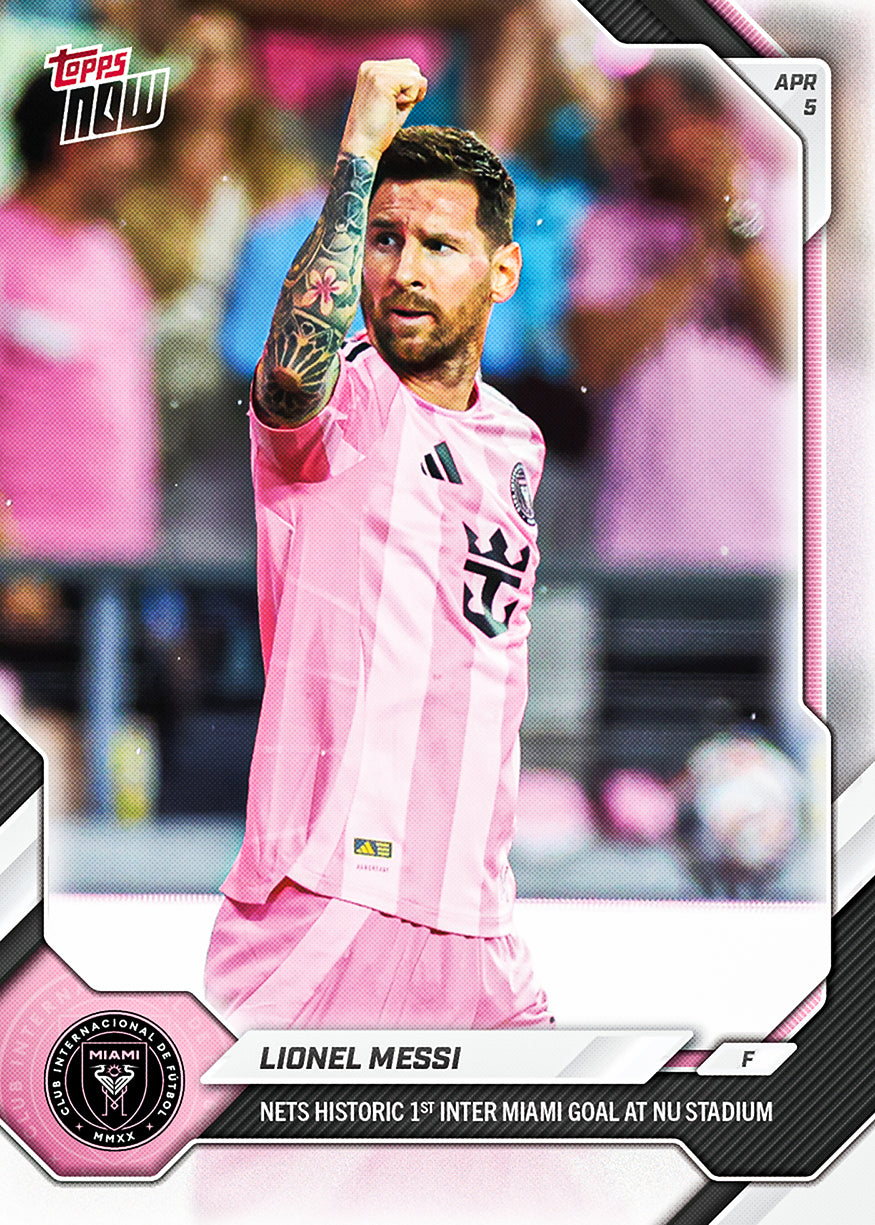 Lionel Messi - 2026 MLS Topps NOW - Card 23 - PR: 9149
