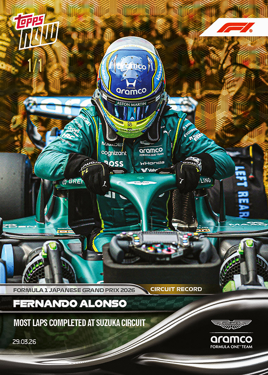 Fernando Alonso - 2026 Formula 1 Topps NOW - Card 23 - PR: 2361 - Image 2