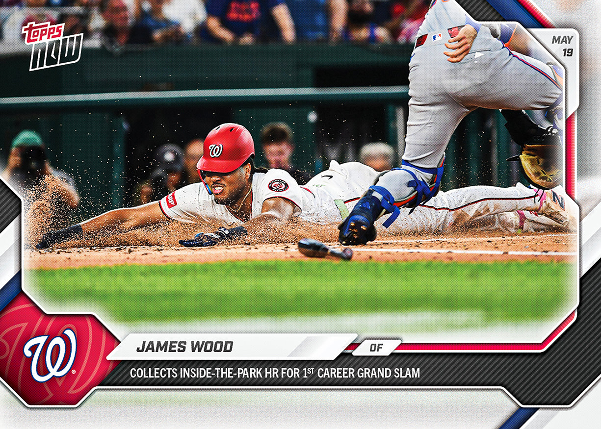 James Wood - 2026 MLB Topps NOW - Card 220 - PR: 2020