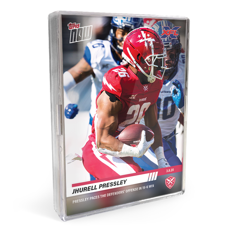 5-Card Bundle - XFL TOPPS NOW Cards 26-30