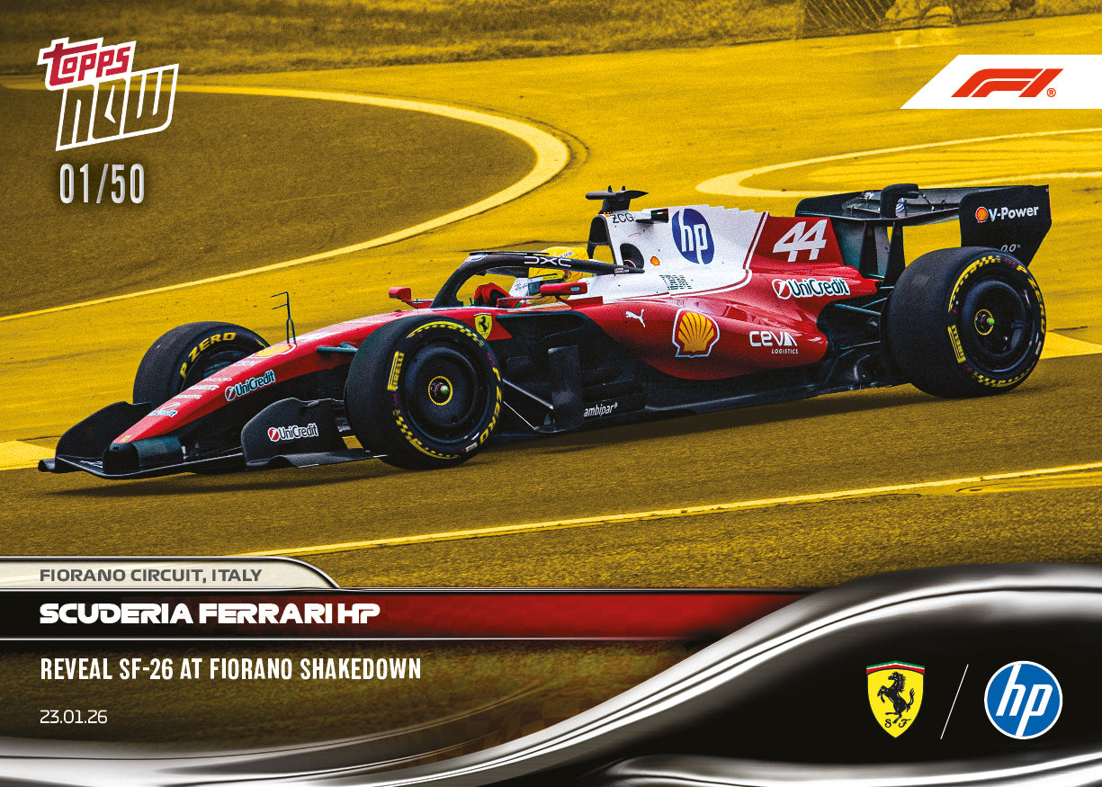 Scuderia Ferrari HP - 2026 Formula 1 Topps NOW - Card 4 - PR: 3226 - Image 6