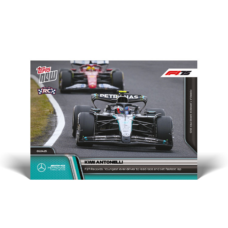 Kimi Antonelli - 2025 Formula 1 Topps NOW Card 28 - PR: 1714