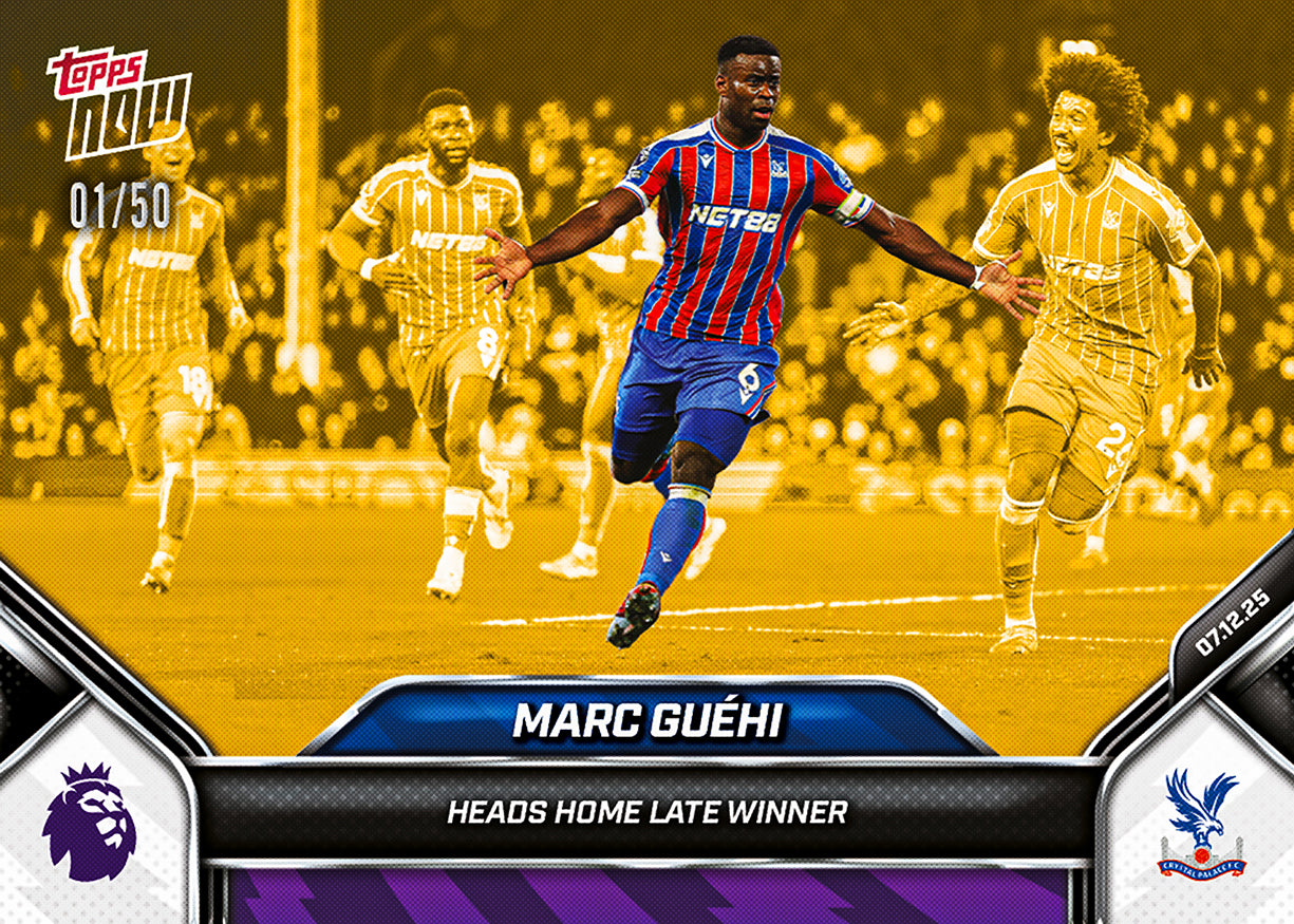 Marc Guéhi - 2025-26 Premier League Topps NOW - Card 79 - PR: 144 - Image 6