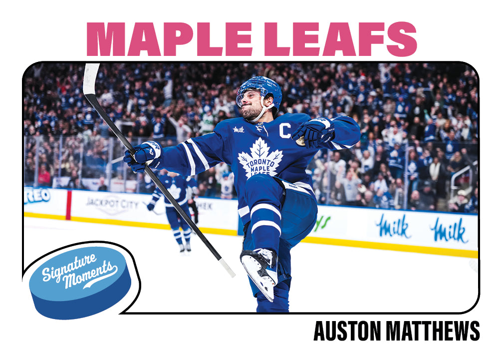 Auston Matthews - 2025-26 NHL Topps NOW - Sticker # 78 Pack - PR: 235 - Image 2
