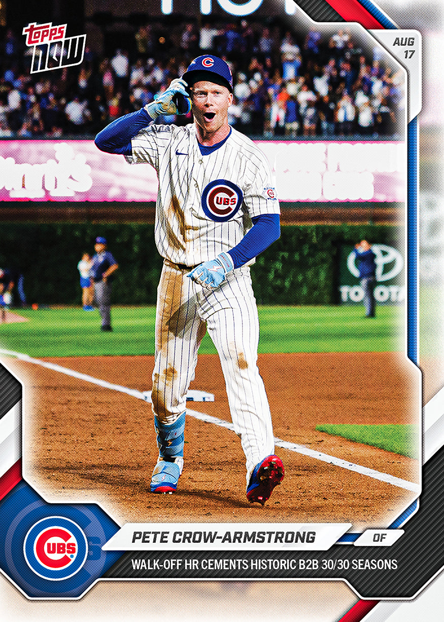 Pete Crow-Armstrong - 2026 MLB Topps NOW - Card 563 - PR: 30733 - Image 3