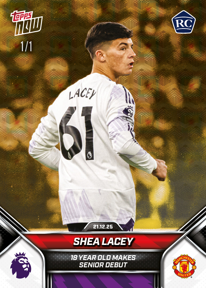 Shea Lacey - 2025-26 Premier League Topps NOW - Card 87 - PR: 2680 - Image 2