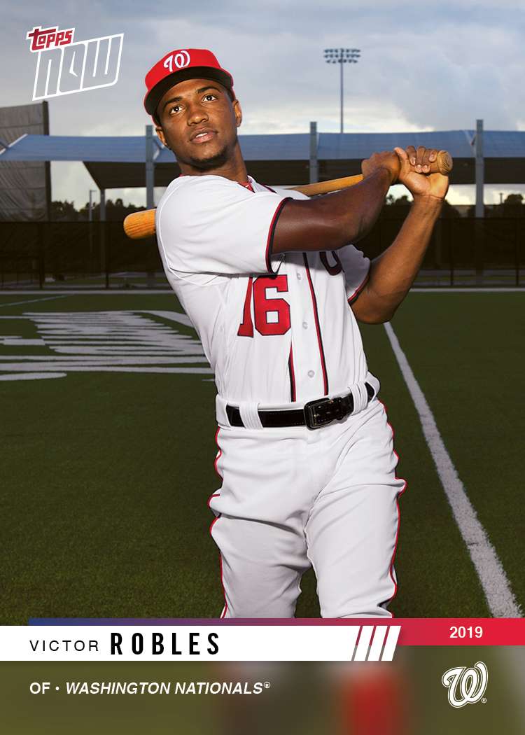 2019 Washington Nationals TOPPS NOW Road To Opening Day 16-Card Team Set - Autograph Edition - Print Run: 502 - Image 8