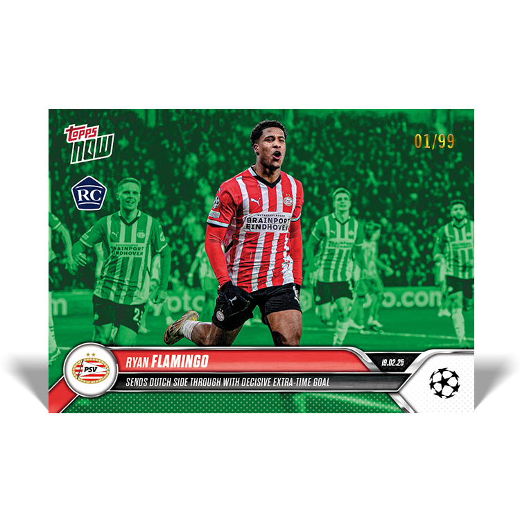 Ryan Flamingo - 2024-25 UCL Topps NOW - Card 109 - PR: 140 - Image 5