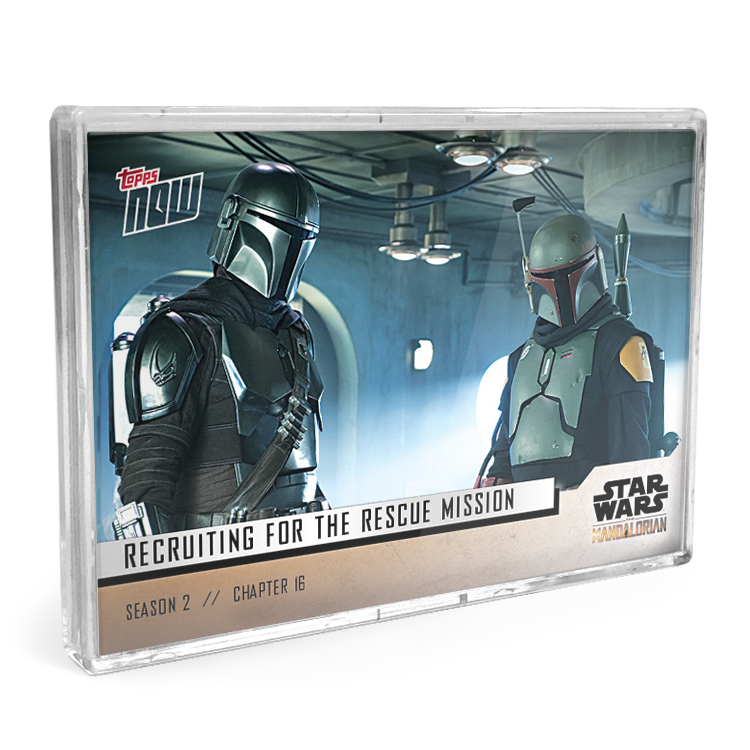 2020 Star Wars: The Mandalorian TOPPS NOW 5-Card Pack - S2 : Chapter 16 - Print Run: 2172