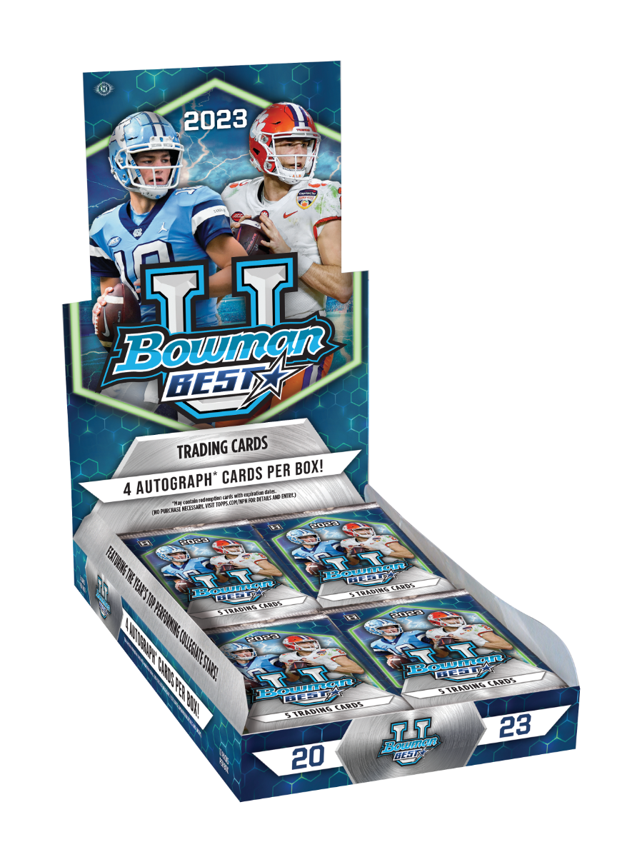 2023 Bowman University Best Football - Hobby Box