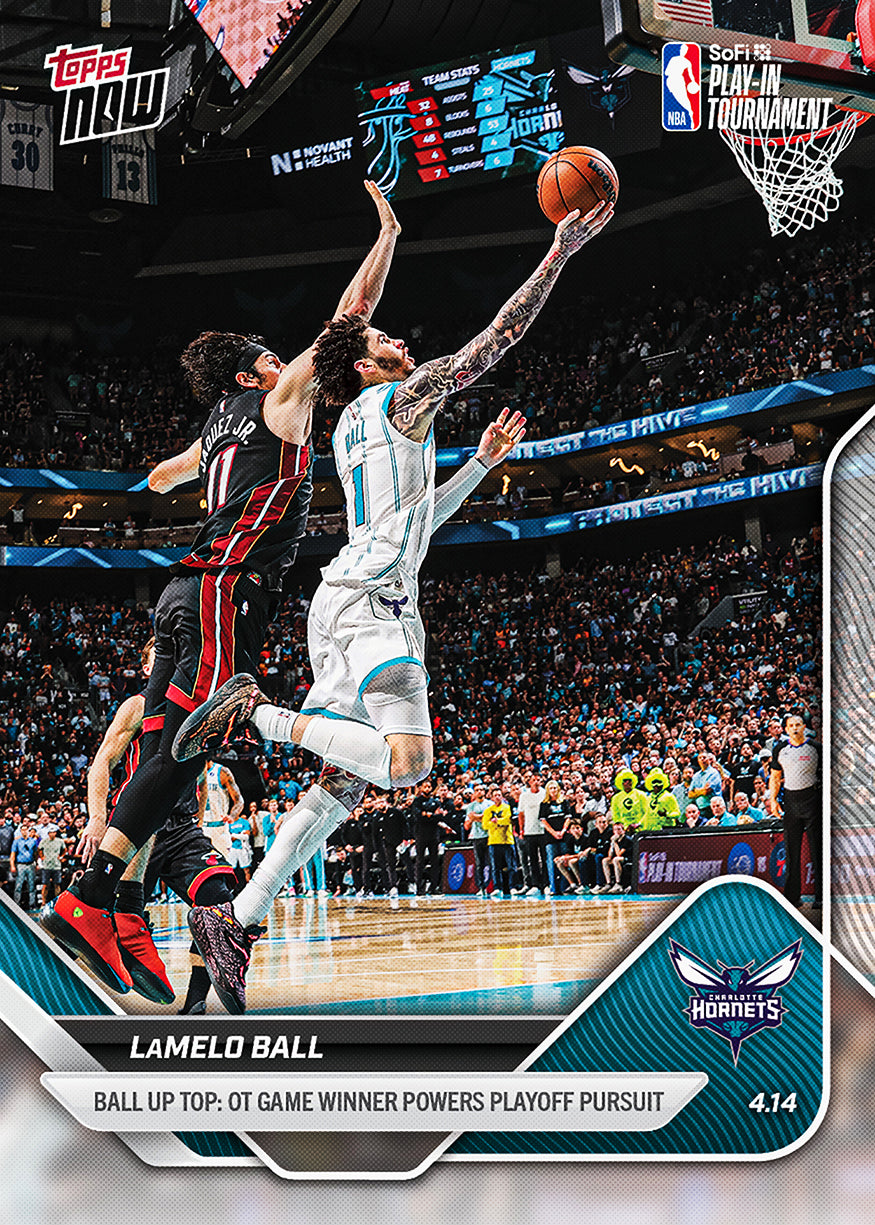 LaMelo Ball - 2025-26 NBA Topps NOW - Card 257 - PR: 2155