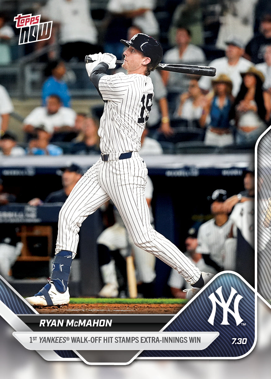 Ryan McMahon - 2025 MLB Topps NOW - Card 490 - PR: 528