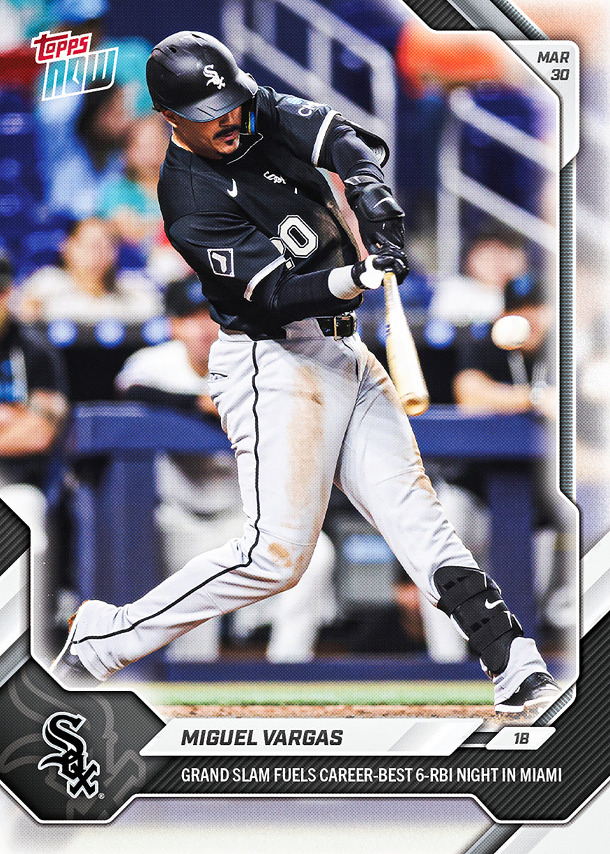 Miguel Vargas - 2026 MLB Topps NOW - Card 31 - PR: 365