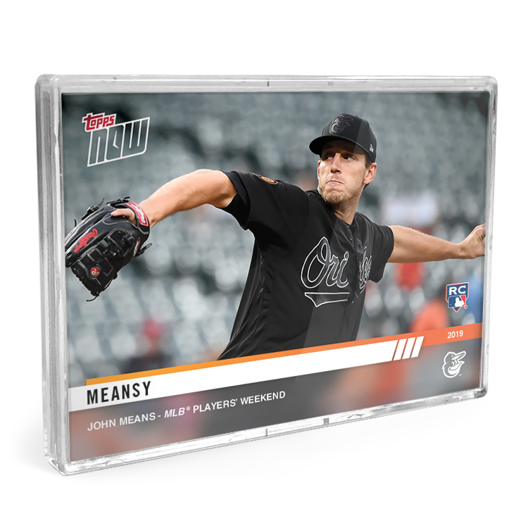 2019 Baltimore Orioles TOPPS NOW Players Weekend 6-Card Team Set + Relic Card - Print Run: 62
