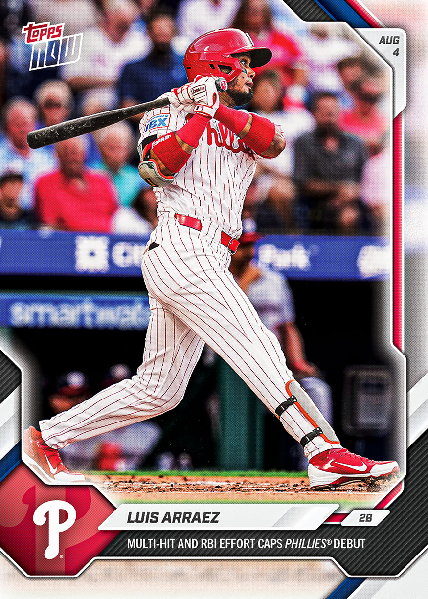 Luis Arraez - 2026 MLB Topps NOW - Card 520 - PR: 1531