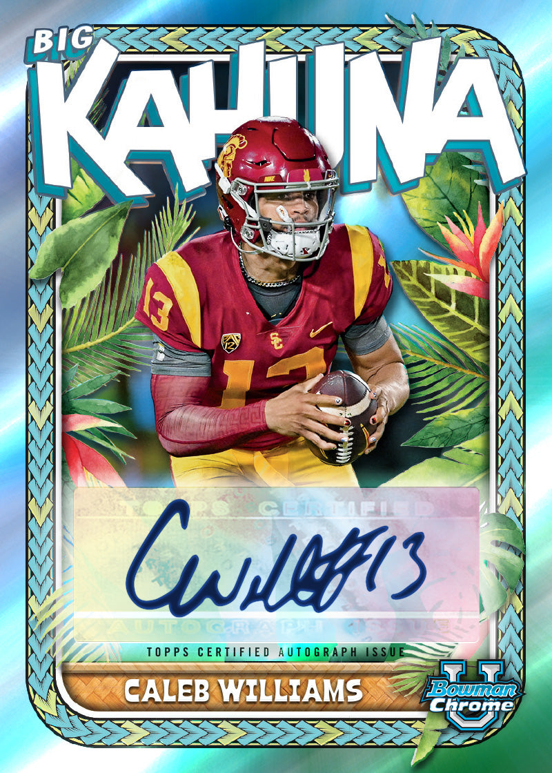 2023 Bowman University Chrome Football - Hobby Box - Sealed Case - Image 8