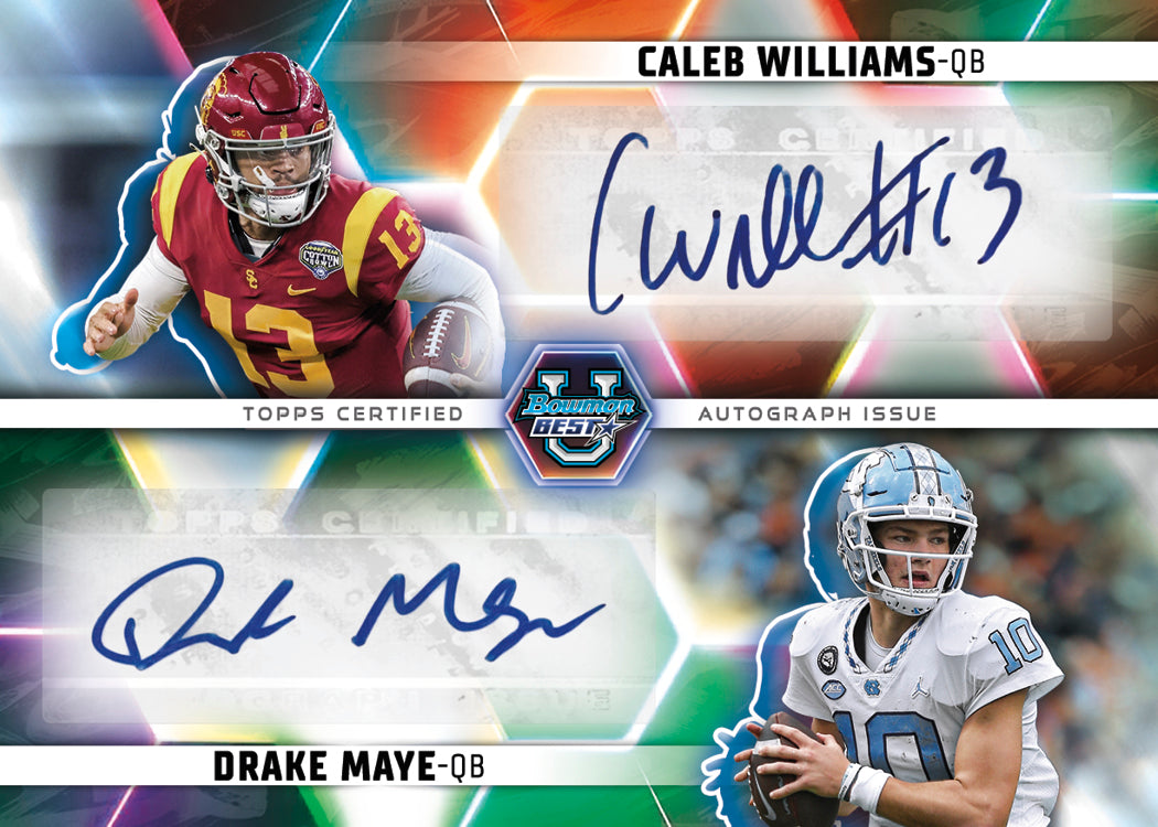 2023 Bowman University Best Football - Hobby Box - Sealed Case - Image 7