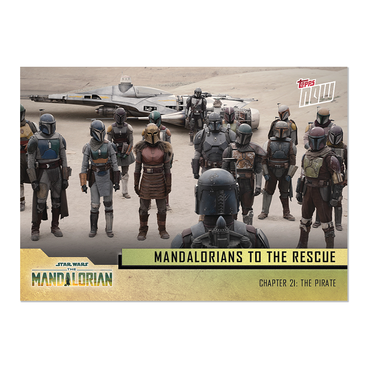 2023 TOPPS NOW Star Wars: The Mandalorian Season 3 Episode 5 - 5 Card Set - PR: 703 - Image 5