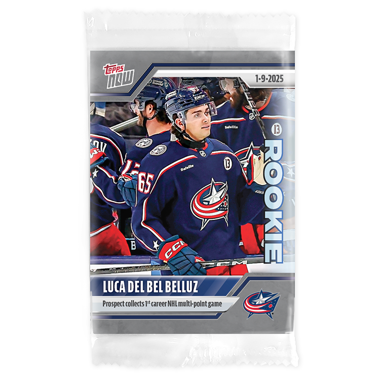 Luca Del Bel Belluz - 2024-25 NHL Topps NOW - Sticker 84 - PR: 140