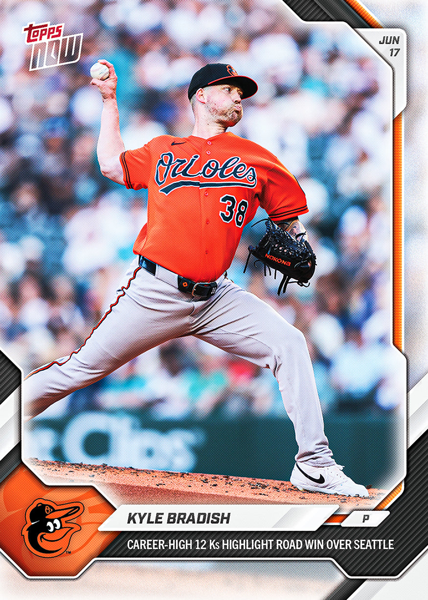 Kyle Bradish - 2026 MLB Topps NOW - Card 346 - PR: 333
