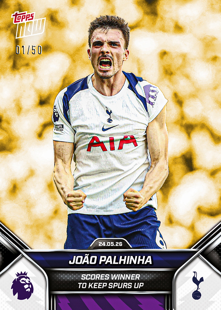 João Palhinha - 2025-26 Premier League Topps NOW - Card 204 - PR: 637 - Image 6