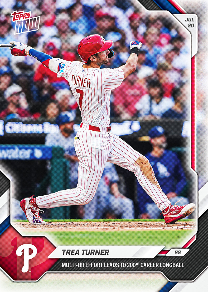 Trea Turner - 2026 MLB Topps NOW - Card 472 - PR: 1112