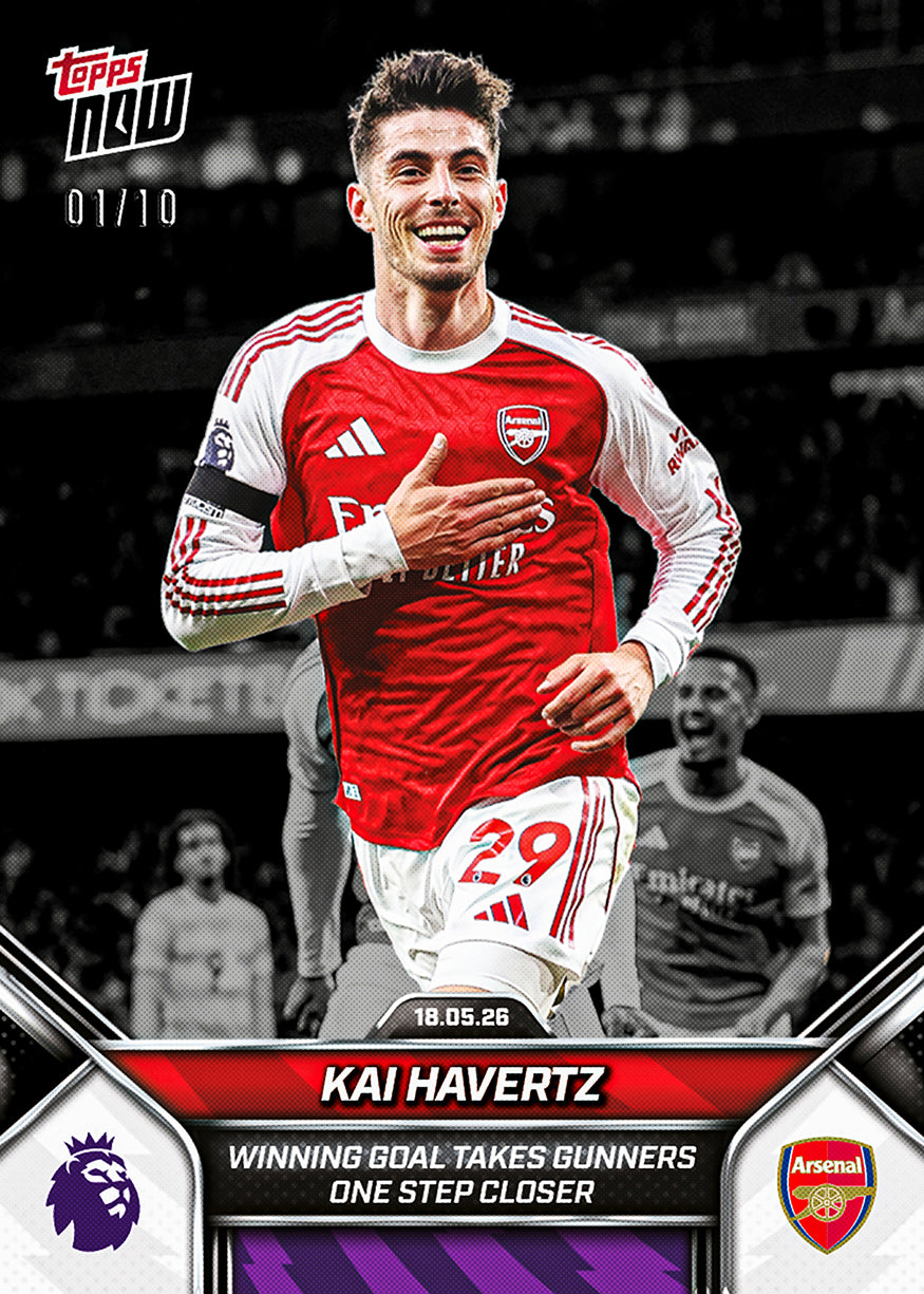 Kai Havertz - 2025-26 Premier League Topps NOW - Card 197 - PR: 3198 - Image 4