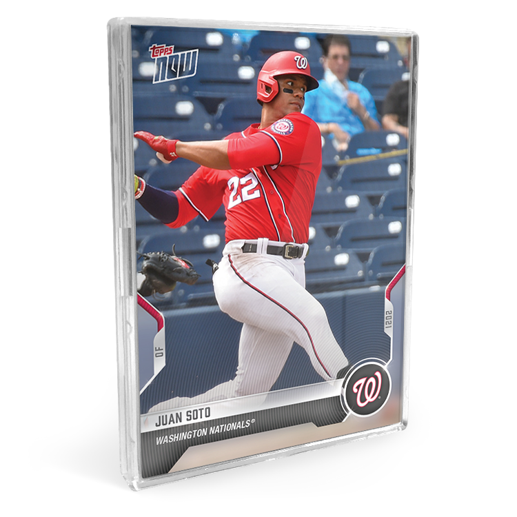 2021 Washington Nationals MLB Topps NOW Road To Opening Day 16-Card Team Set - Autograph Edition