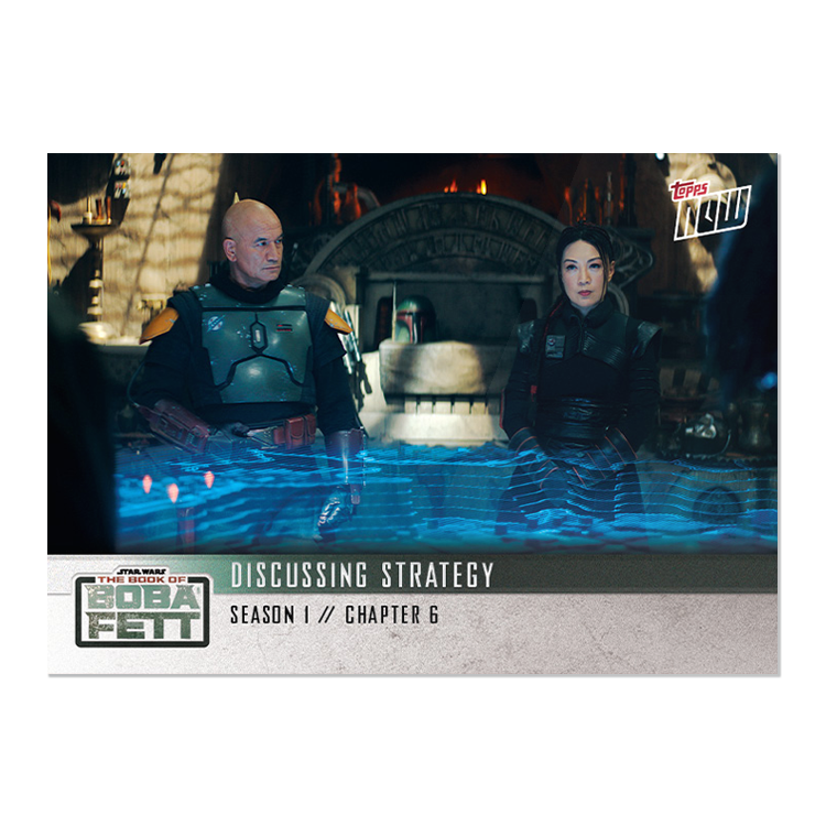 2022 Star Wars TOPPS NOW - 5-Card Pack - Book of Boba Fett Chapter 6 - PR: 2005 - Image 6