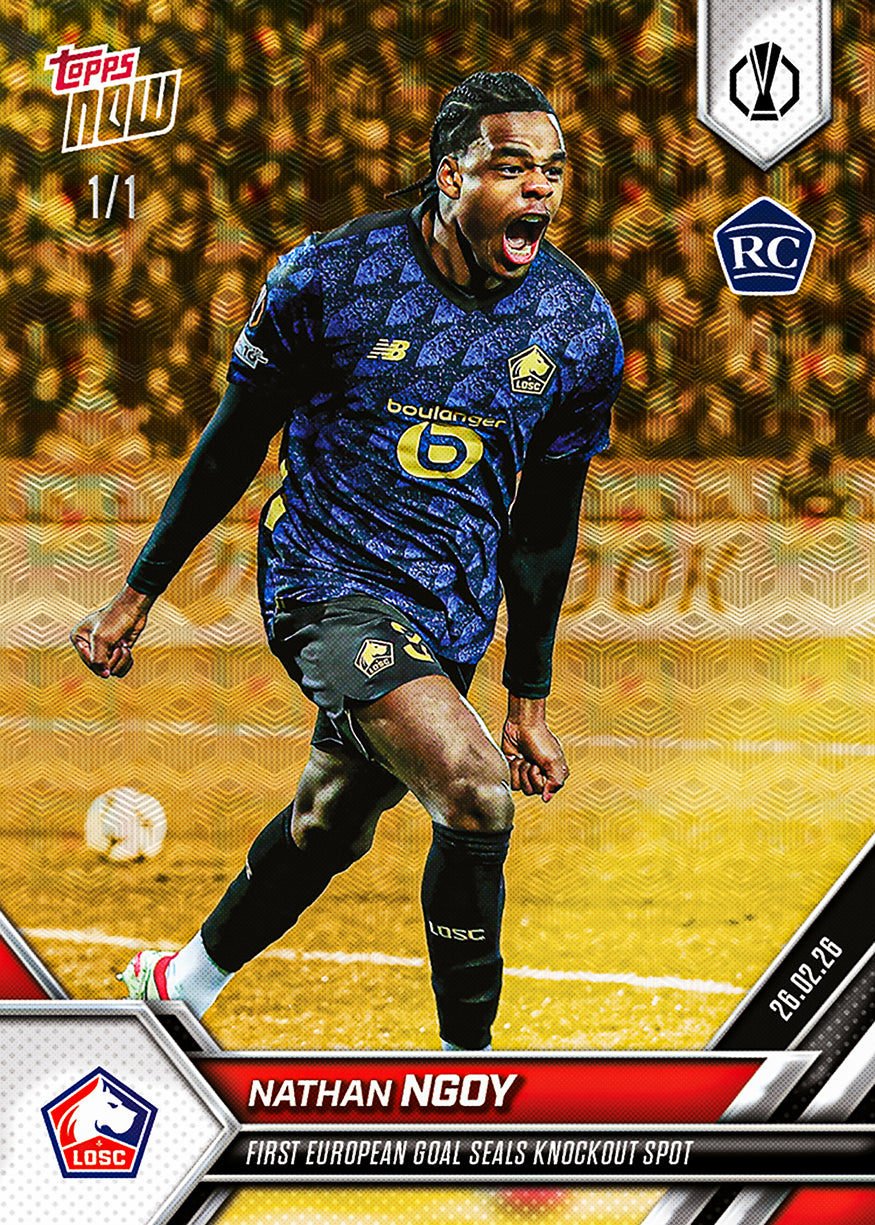 Nathan Ngoy - 2025-26 UEL Topps NOW - Card 21 - PR: 272 - Image 2