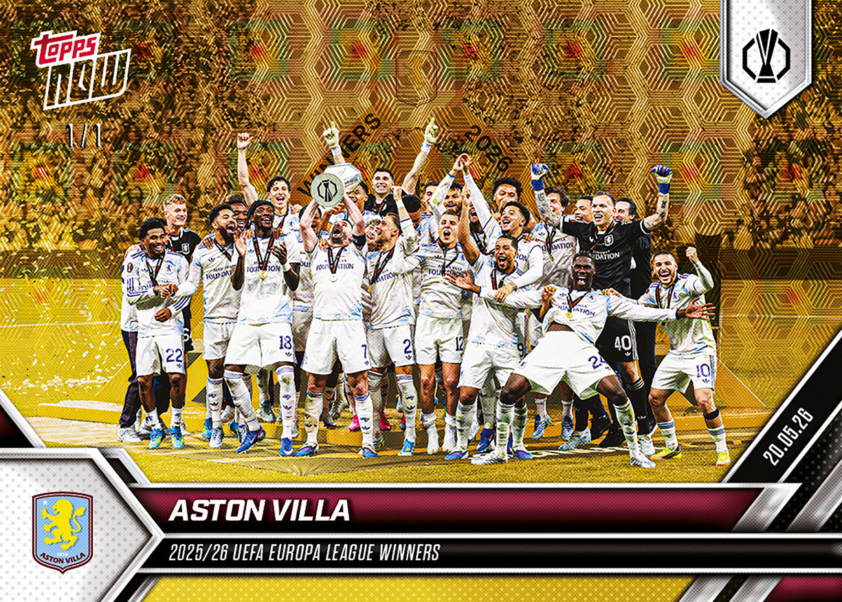 Aston Villa - 2025-26 UEL Topps NOW - Card 31 - PR: 1724 - Image 4