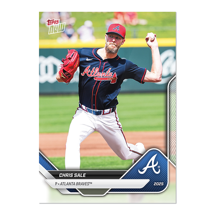 2025 Atlanta Braves MLB Topps NOW Road To Opening Day 11-Card Team Set - PR: 834 - Image 4