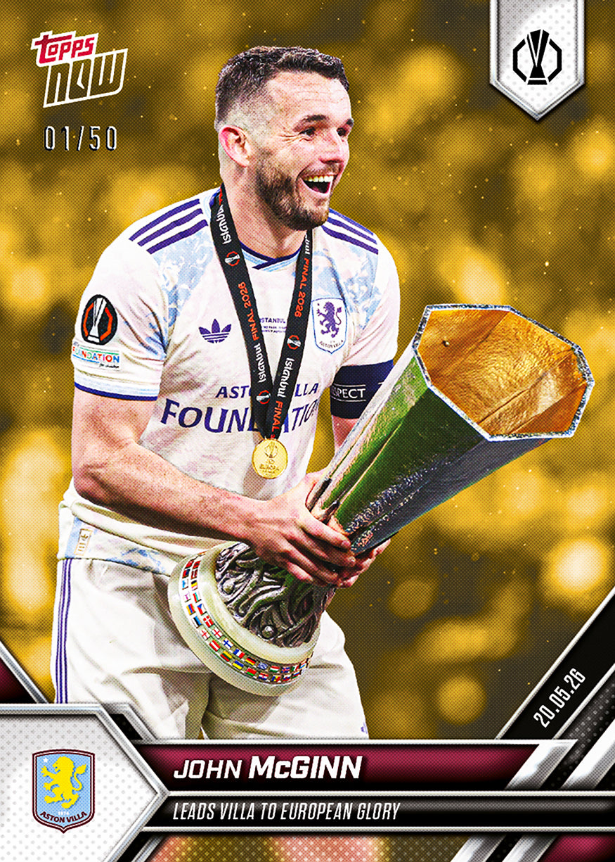 John McGinn - 2025-26 UEL Topps NOW - Card 32 - PR: 1473 - Image 8