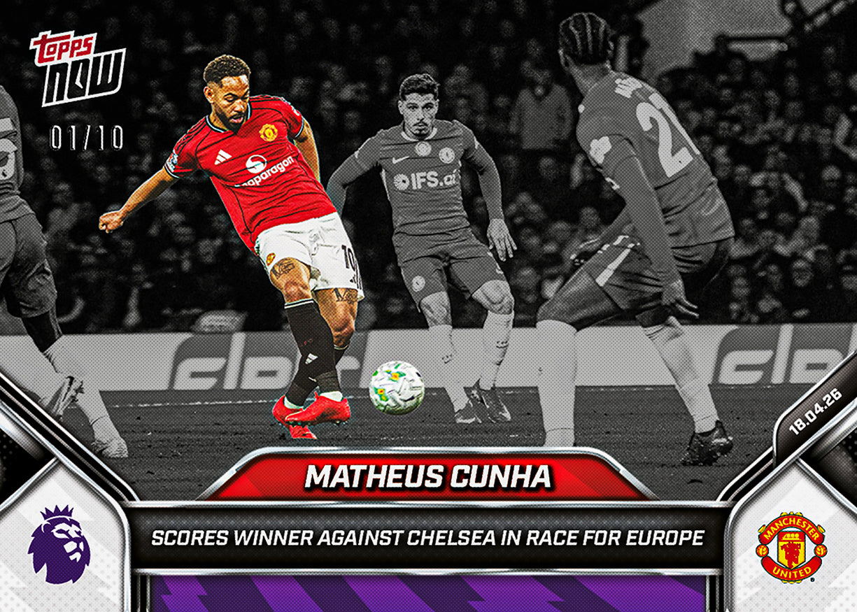 Matheus Cunha - 2025-26 Premier League Topps NOW - Card 174 - PR: 760 - Image 4