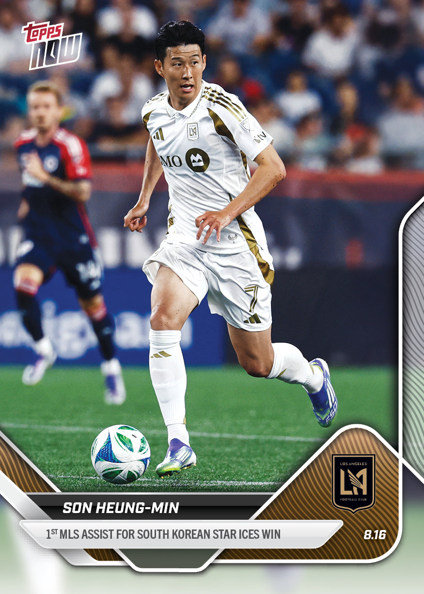 Son Heung-Min - 2025 MLS Topps NOW - Card 77 - PR: 1192