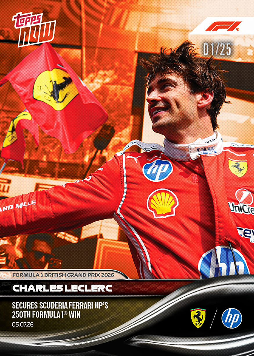 Charles Leclerc - 2026 Formula 1 Topps NOW - Card 44 - PR: 20722 - Image 6