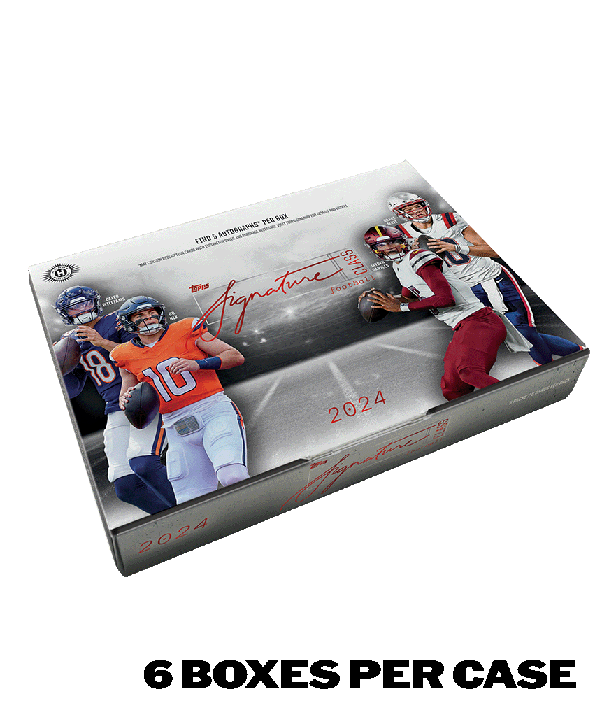 2024 Topps Signature Class Football - Hobby Box - Sealed Case