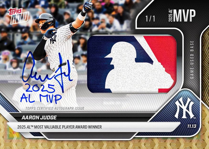 Aaron Judge - 2025 MLB Topps NOW - Card OS-8 - PR: 25,144 - Image 2