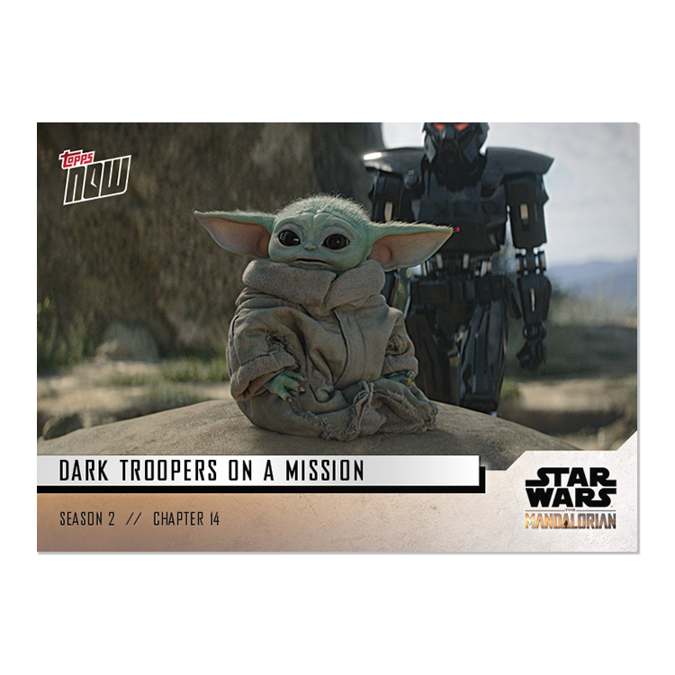 2020 Star Wars: The Mandalorian TOPPS NOW 5-Card Pack - S2 : Chapter 14 - Print Run: 1844 - Image 8