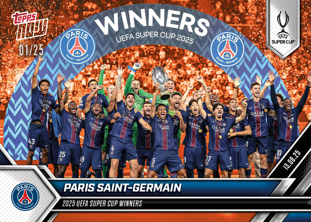 Paris Saint-Germain - 2025-26 UCL Topps NOW Card 1 - PR: 773 - Image 5