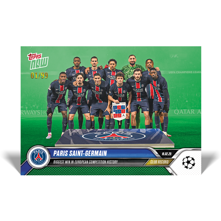 Paris Saint-Germain - 2024-25 UCL Topps NOW - Card 110 - PR: 173 - Image 5