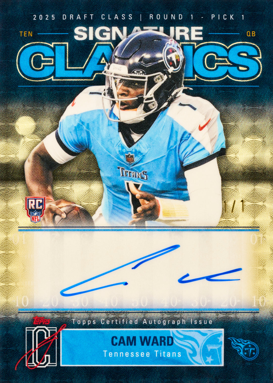 2025 Topps Signature Class Football - Mega Box - Image 4