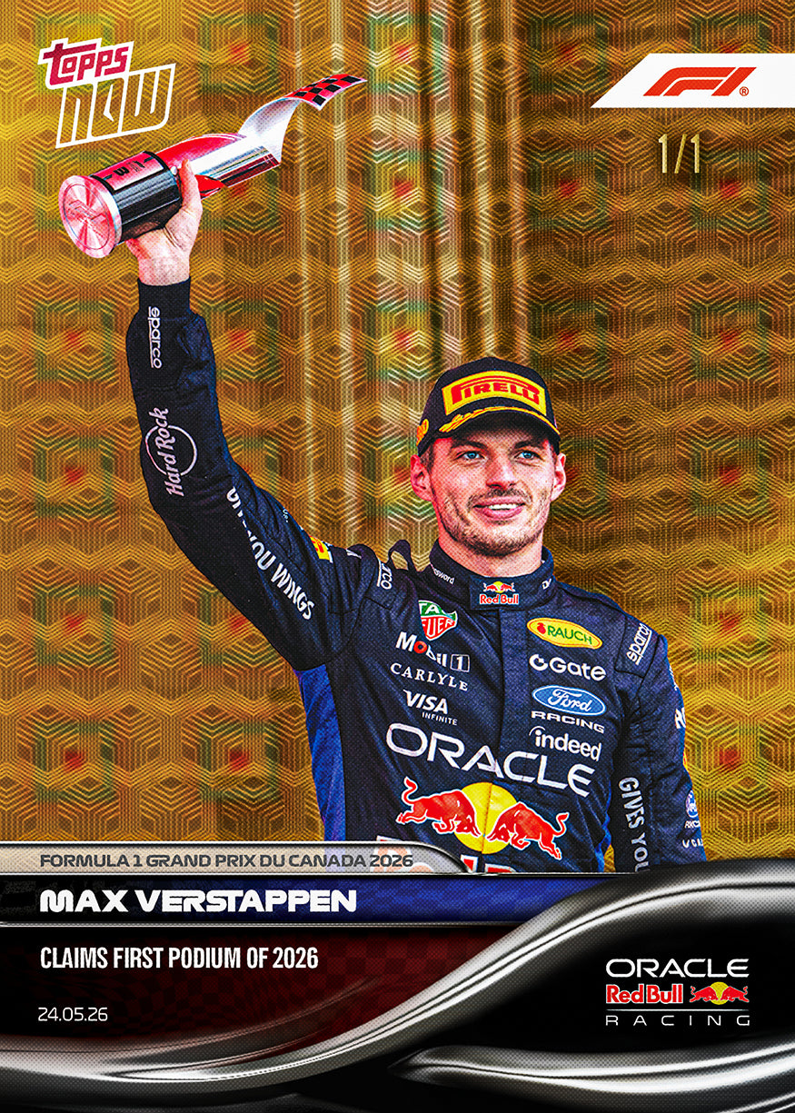 Max Verstappen - 2026 Formula 1 Topps NOW - Card 30 - PR: 3664 - Image 2