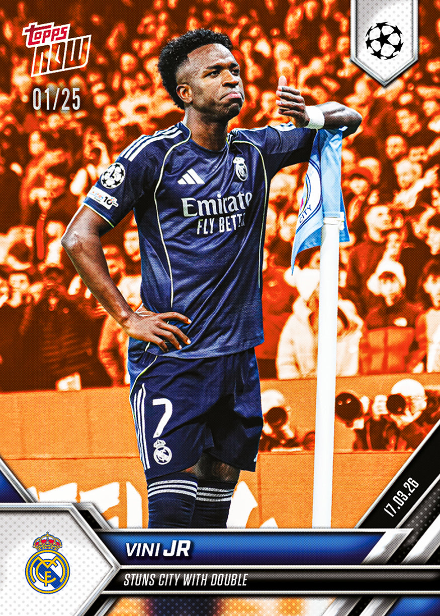 Vini Jr - 2025-26 UCL Topps NOW - Card 107 - PR: 799 - Image 5